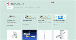 Desktop Screenshot of medcareltd.com